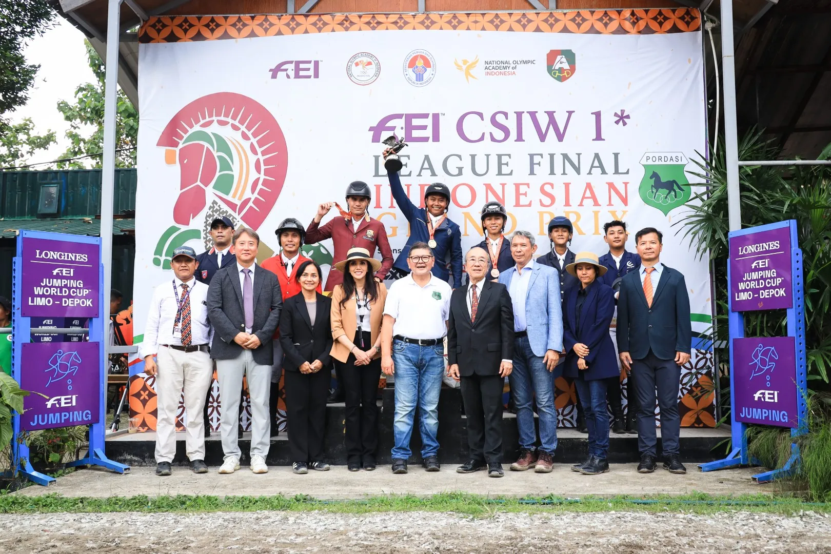 FEI CSI 1*-W Sea League, Dirga Sahputra Juara di Putaran Final